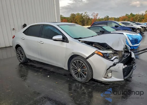 2016 Toyota Corolla L из США, поврежденный, VIN 2T1BURHE2GC718361